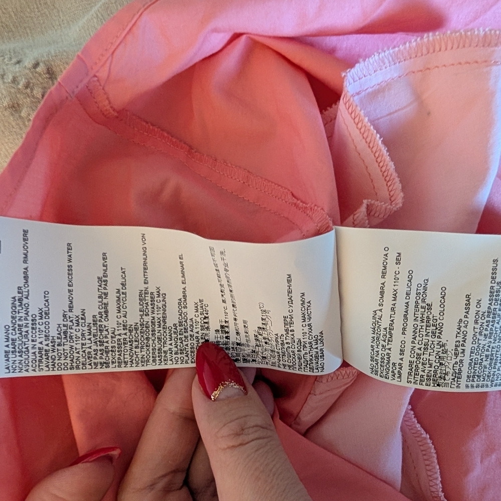 MM6 Maison  Margiela Pink Top - Picture 3 of 11
